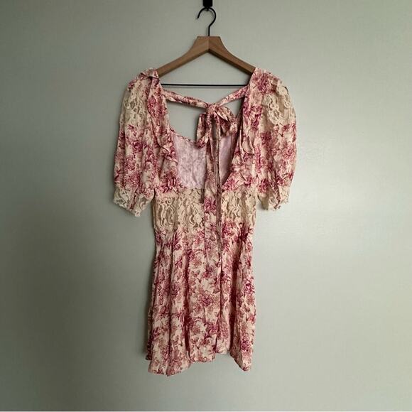 Free People Revolve Lucie Pink Mini Dress - Picture 8 of 8